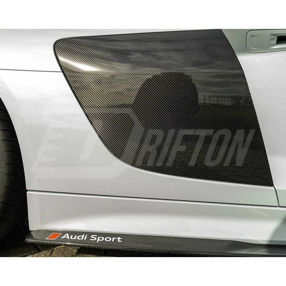 Dry Carbon Fiber Side Blade For Audi R8 2016-2024