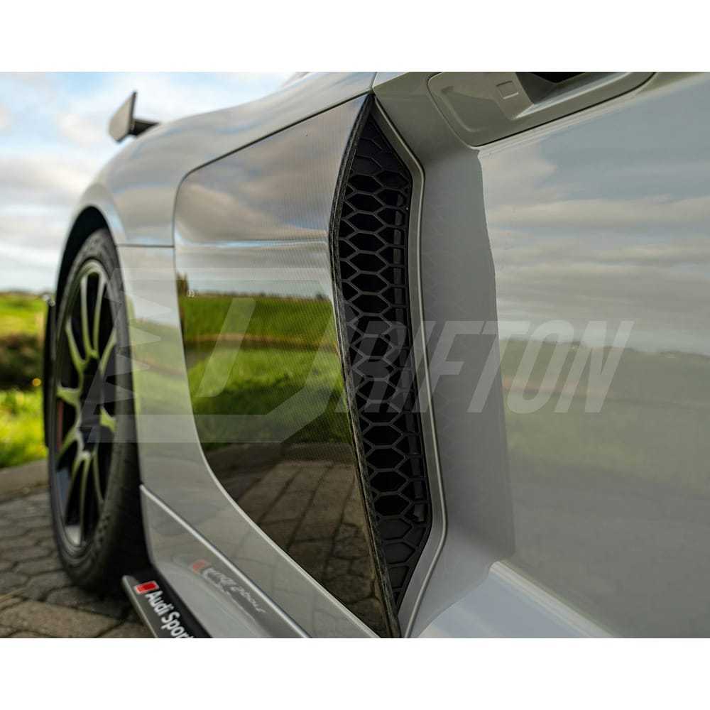 Dry Carbon Fiber Side Blade For Audi R8 2016-2024