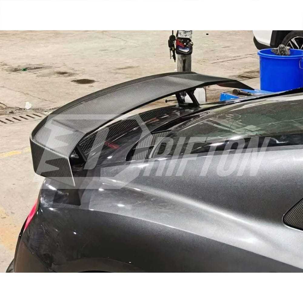 Paktechz Style Dry Carbon Fiber Rear Spoiler GT Wing For Audi R8 2016-2024