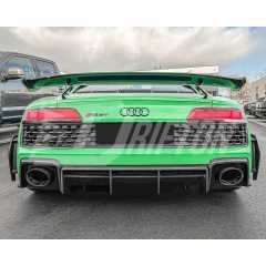 GT RWD Style Dry Carbon Fiber Rear Diffuser For Audi R8 2020-2024
