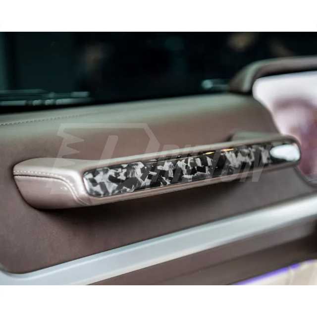 Forged Dry Carbon Fiber Replacement LHD Interiors For Mercedes Benz G-Class W464 G500 AMG G63 2018-2024