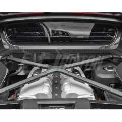 Dry Carbon Fiber Replacement Engine Bay Firewall Panel Cover For Audi R8 2016-2024