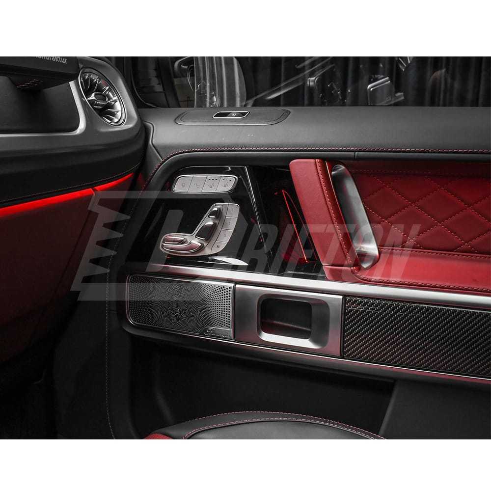 Dry Carbon Fiber Interiors Replacement LHD For Mercedes Benz G-Class W464 G500 AMG G63 2018-2024