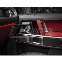 Dry Carbon Fiber Interiors Replacement LHD For Mercedes Benz G-Class W464 G500 AMG G63 2018-2024