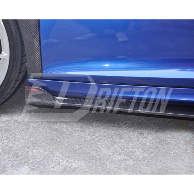 CMST Style Carbon Fiber Side Skirt For Audi R8 V8 V10 2007-2015
