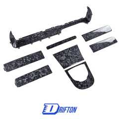 Forged Dry Carbon Fiber Replacement LHD Interiors For Mercedes Benz G-Class W464 G500 AMG G63 2018-2024
