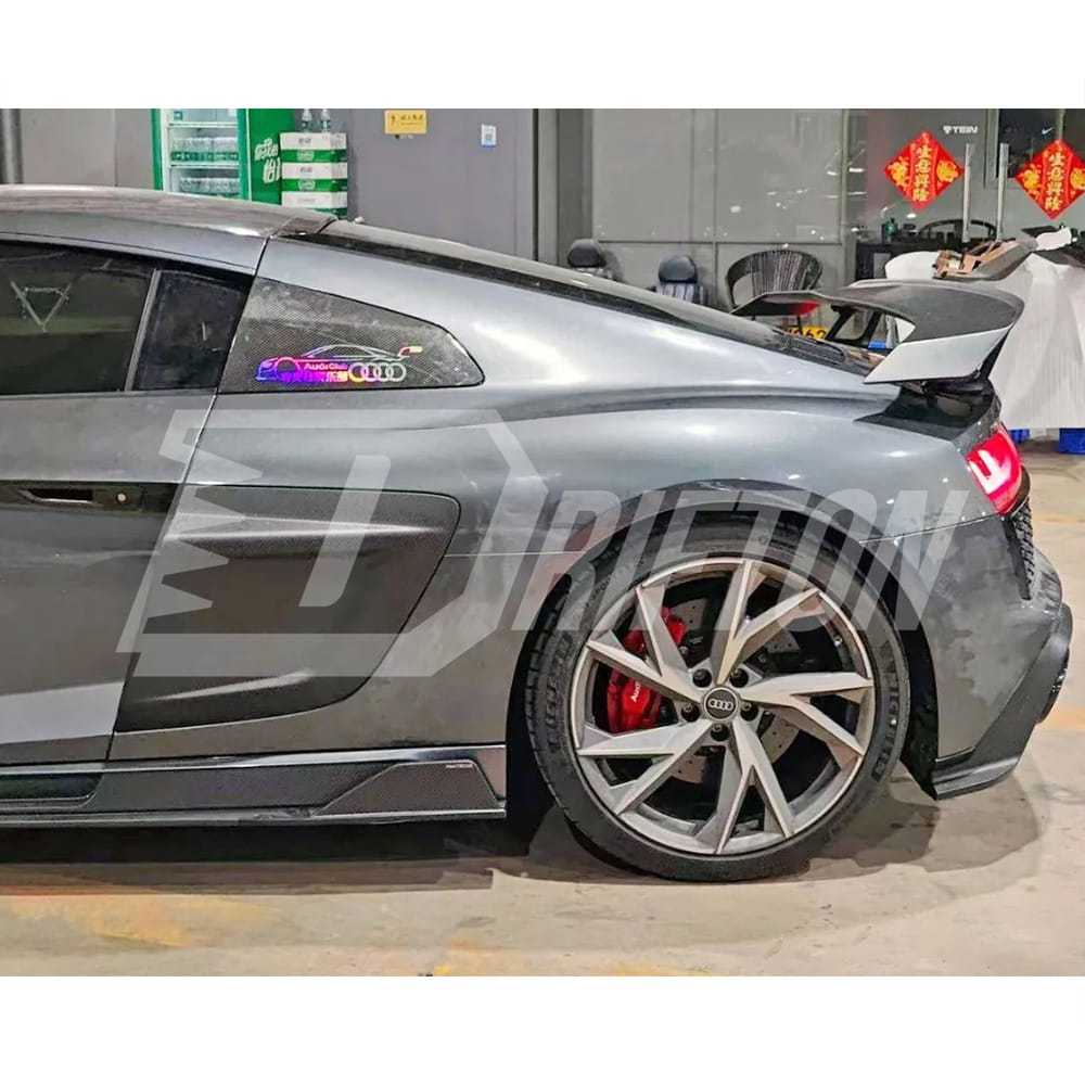Paktechz Style Dry Carbon Fiber Rear Diffuser For Audi R8 2020-2024