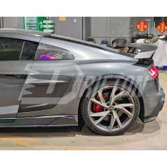 Paktechz Style Dry Carbon Fiber Rear Diffuser For Audi R8 2020-2024