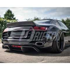 Artisan Spirit Style Carbon Fiber Rear Diffuser For Audi R8 V10 2007-2015