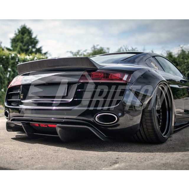 Artisan Spirit Style Carbon Fiber Rear Diffuser For Audi R8 V10 2007-2015
