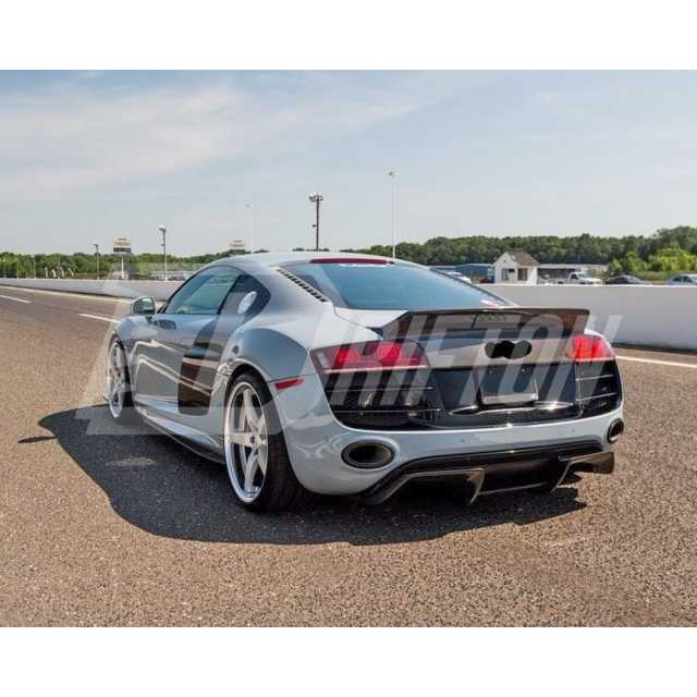 Artisan Spirit Style Carbon Fiber Rear Diffuser For Audi R8 V10 2007-2015