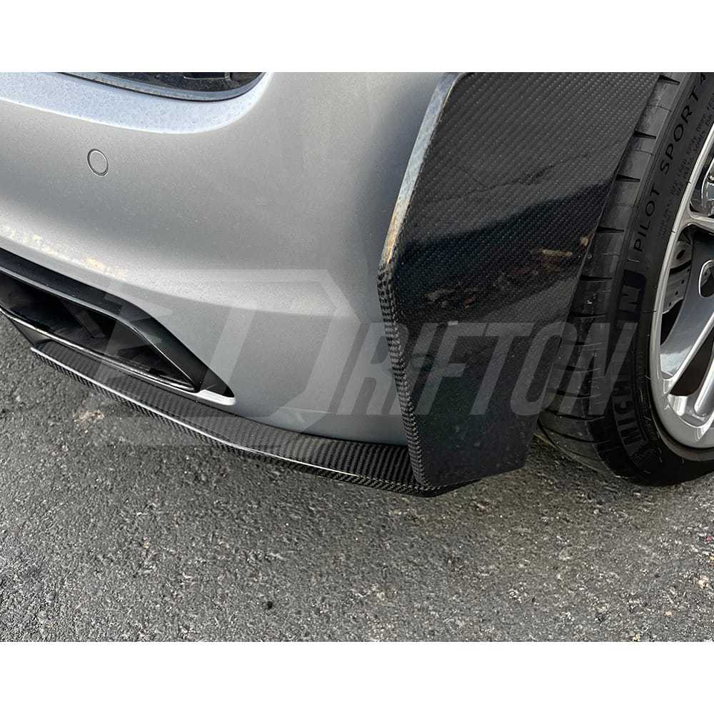 Carbon Fiber Rear Bumper Side Vent Spats For Audi R8 V10 2016-2019