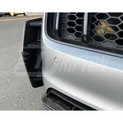 Carbon Fiber Rear Bumper Side Vent Spats For Audi R8 V10 2016-2019