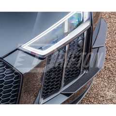 Dry Carbon Fiber Front Bumper Side Vents For Audi R8 V10 2016-2019