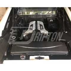 Dry Carbon Fiber Replacement Engine Cover For Audi R8 V8 V10 2007-2015