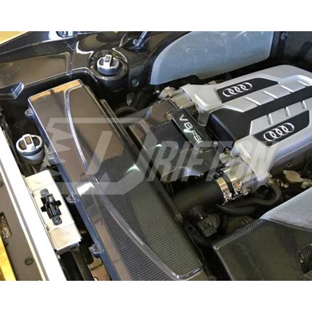Dry Carbon Fiber Replacement Engine Cover For Audi R8 V8 V10 2007-2015