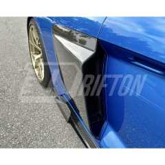 GT4 LMS Style Dry Carbon Fiber Side Blade For Audi R8 2016-2024