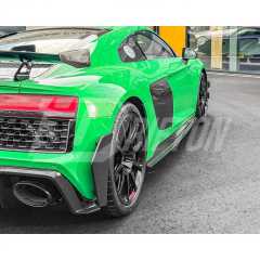 GT RWD Style Dry Carbon Fiber Side Skirt For Audi R8 2020-2024