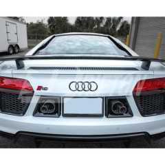 GT Style Carbon Fiber Rear Spoiler GT Wing For Audi R8 2016-2024