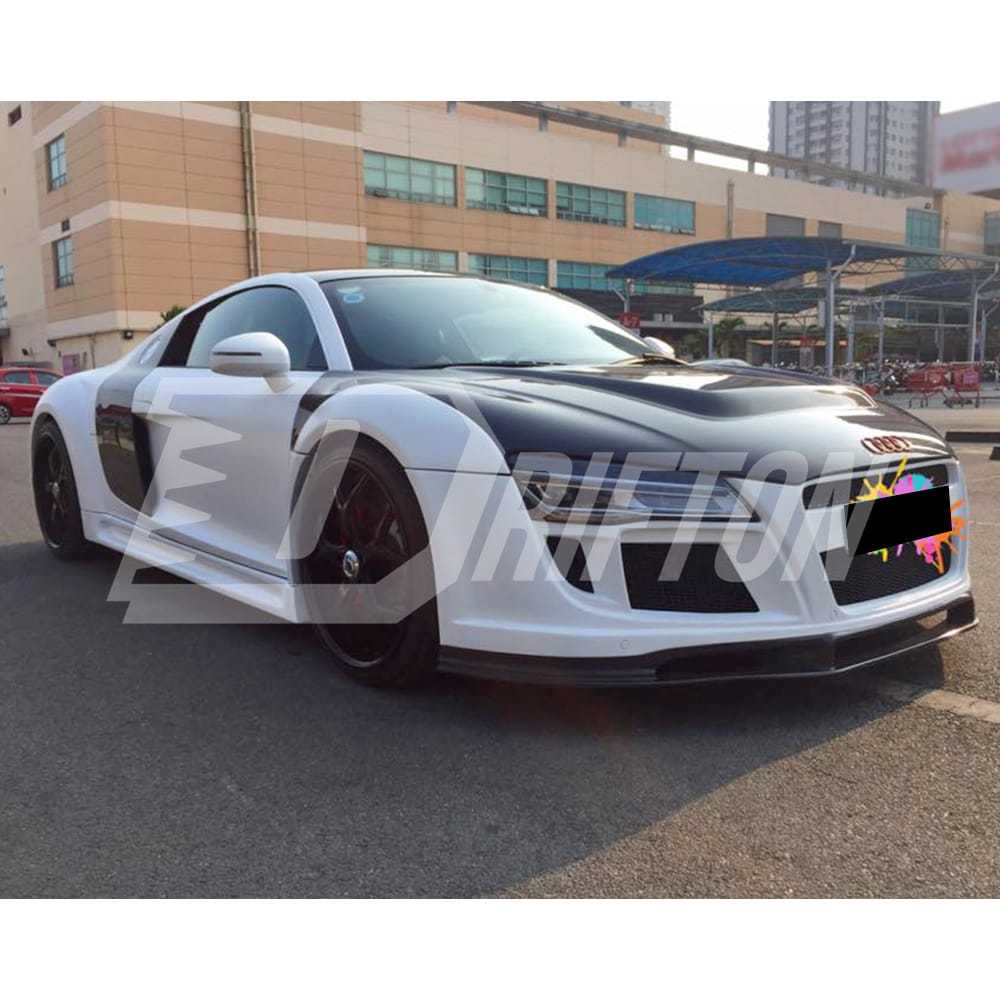 PPI Style Glass Fiber Wide Body Kit For Audi R8 2007-2015