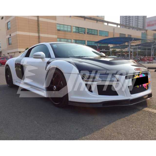 PPI Style Glass Fiber Wide Body Kit For Audi R8 2007-2015