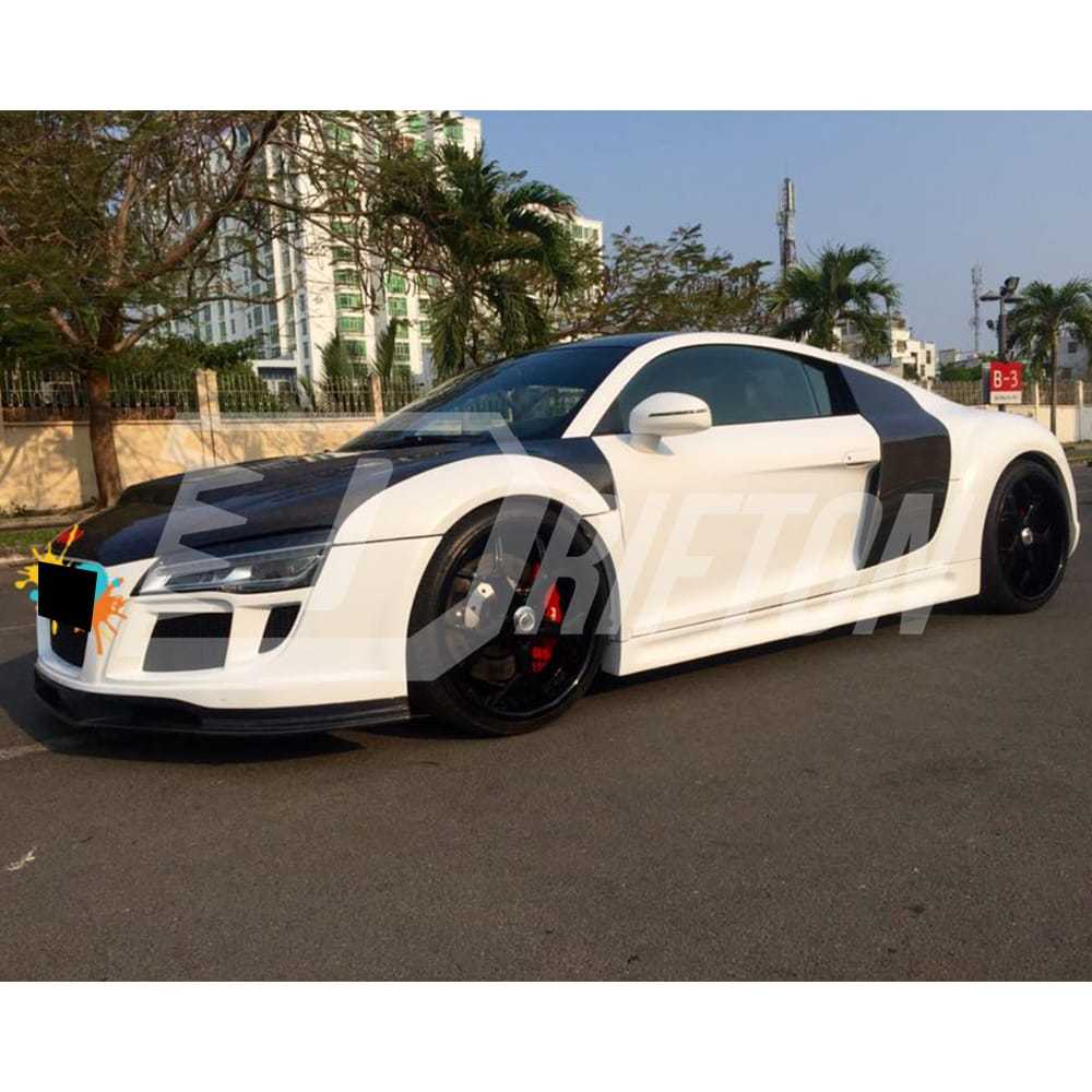 PPI Style Glass Fiber Wide Body Kit For Audi R8 2007-2015