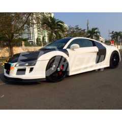 PPI Style Glass Fiber Wide Body Kit For Audi R8 2007-2015