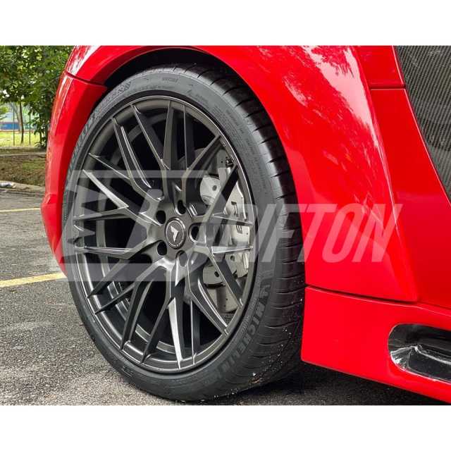 PPI Style Partial Carbon Fiber Wide Body Kit For Audi R8 2007-2015