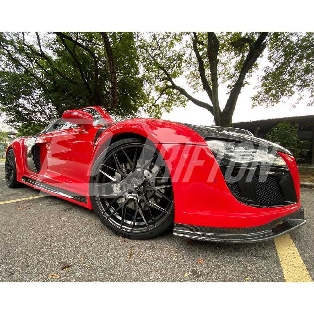 PPI Style Partial Carbon Fiber Wide Body Kit For Audi R8 2007-2015