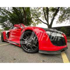 PPI Style Partial Carbon Fiber Wide Body Kit For Audi R8 2007-2015