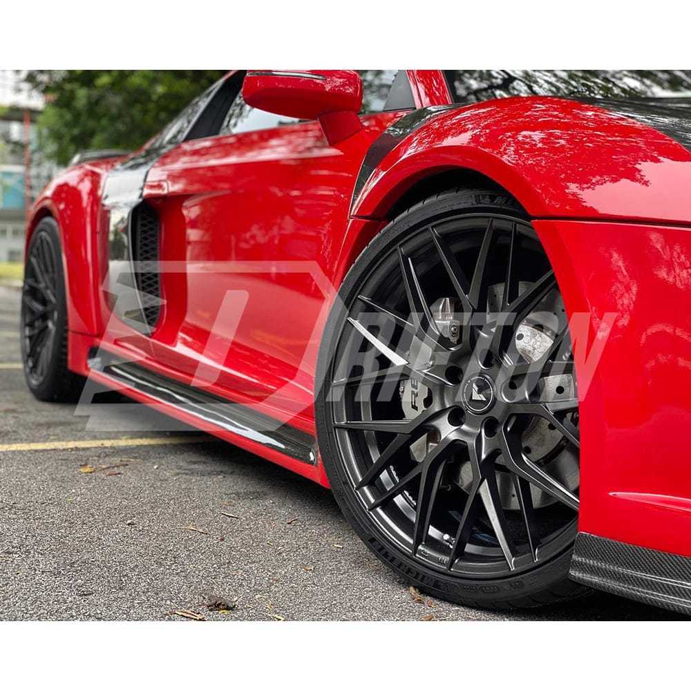 PPI Style Partial Carbon Fiber Wide Body Kit For Audi R8 2007-2015