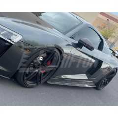 Performance Style Carbon Fiber Side Skirt For Audi R8 V10 2016-2019
