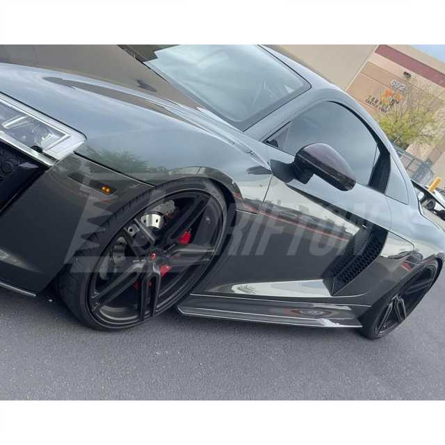 Performance Style Carbon Fiber Side Skirt For Audi R8 V10 2016-2019