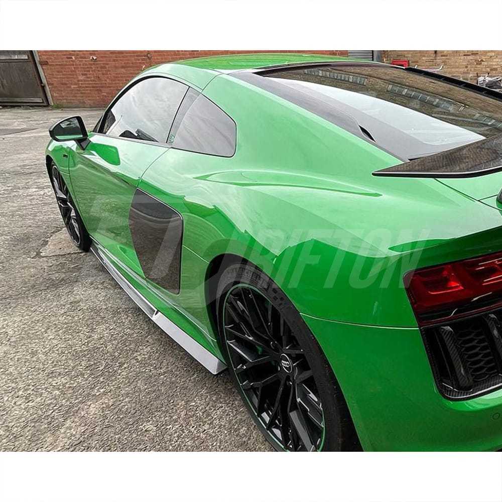 Performance Style Carbon Fiber Side Skirt For Audi R8 V10 2016-2019