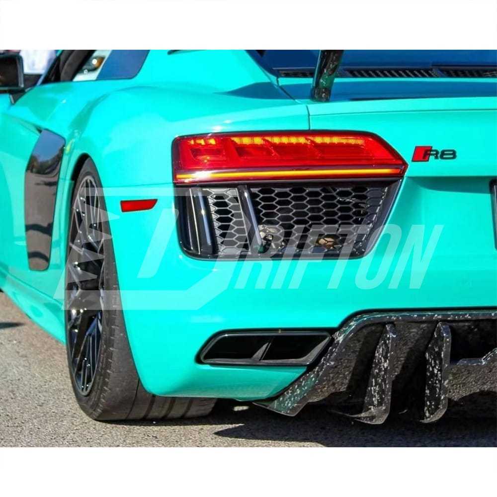 Vorsteiner Style Forged Dry Carbon Fiber Diffuser For Audi R8 2016-2019