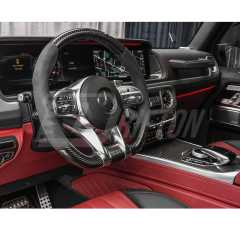 Dry Carbon Fiber Interiors Replacement LHD For Mercedes Benz G-Class W464 G500 AMG G63 2018-2024