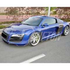 CMST Style Carbon Fiber Side Skirt For Audi R8 V8 V10 2007-2015