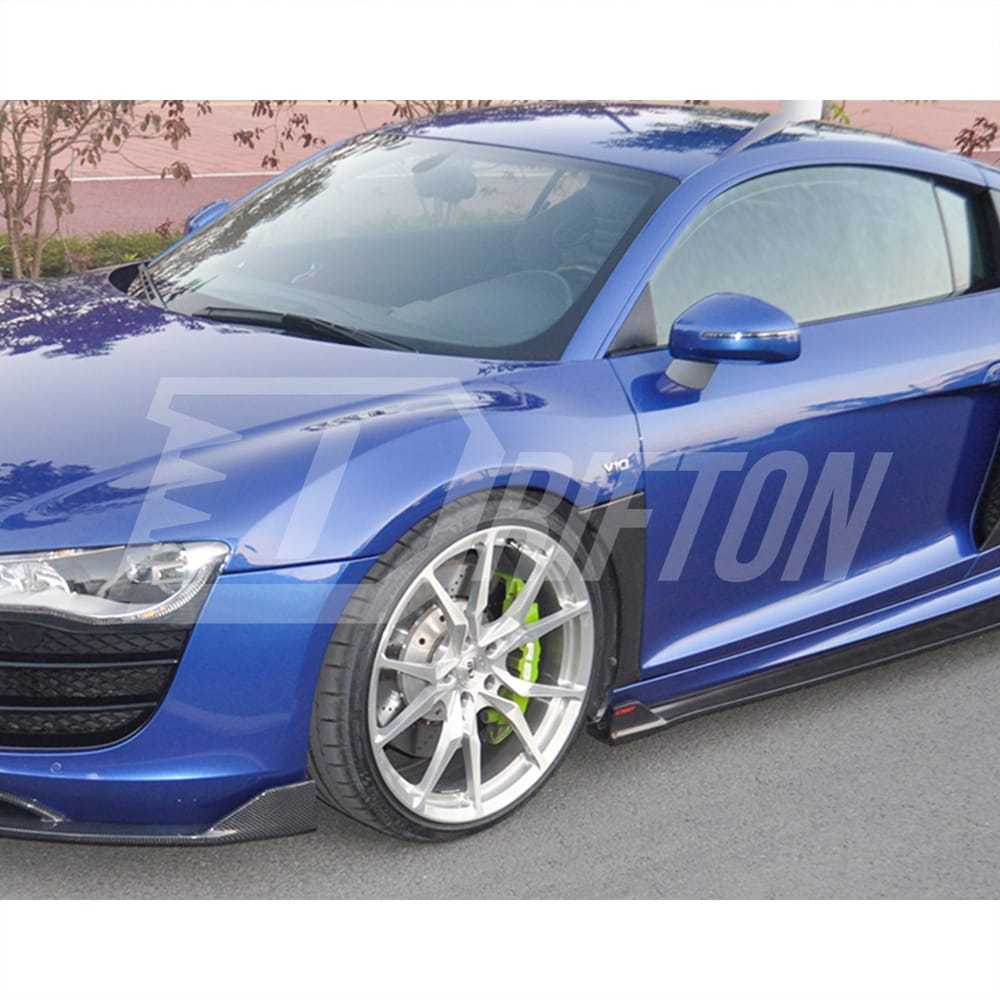 CMST Style Carbon Fiber Front Fender For Audi R8 V8 V10 2007-2015