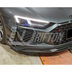 Paktechz Style Dry Carbon Fiber Front Lip For Audi R8 2020-2024