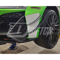 Capristo Style Dry Carbon Fiber Front Canards For Audi R8 2020-2024