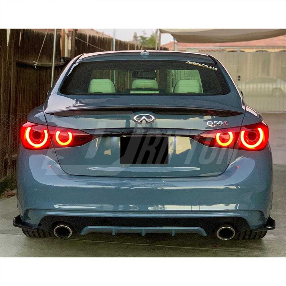 400R Style Rear Tail Light For Infiniti Q50 2018-2024