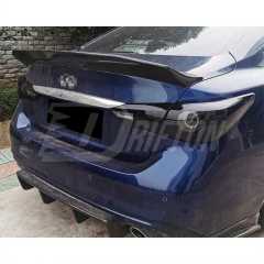 400R Skyline Black Style Tail Light For Infiniti Q50 2018-2024