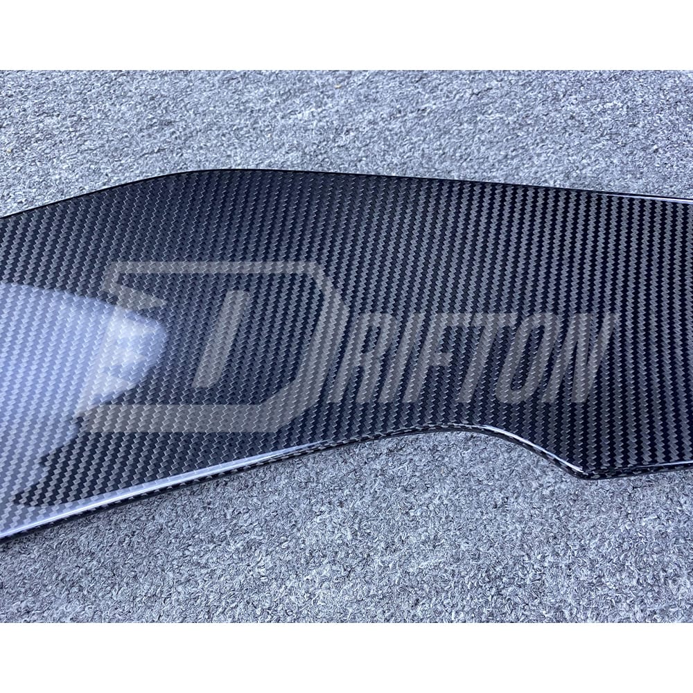 Contact us to get professional assistance & order. Features: &bull; High-tech production line(3D Scanning&rarr;3Ddesign&rarr;3D printing&rarr;CNC mold&rarr;Tests) &bull; High fitting accuracy &bull; Made by Real Carbon Fiber material &bull; 3K/6K/12K Plain/Twill/Forged Carbon Fiber Weave Finished Option &bull; Glossy & Matte Finishing, UV Protection From Fading &bull; Carefully Packaged by Carton Box with Wooden Frame &bull; Global shipping by air & sea &bull; Any products produce by DRIFTON will offer after-sales support & guarantee