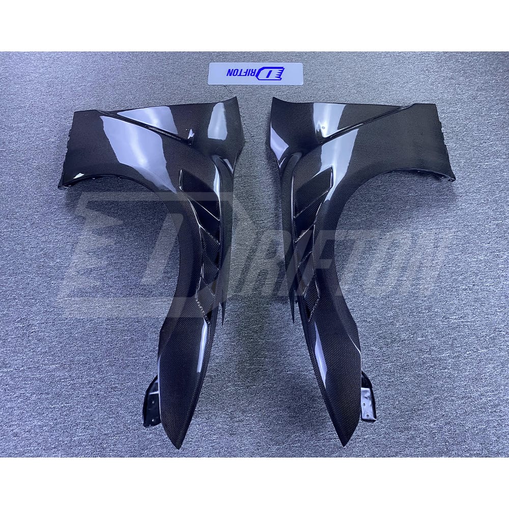 Drifton Style Carbon Fiber Fender For Nissan R35 GTR 2008-2016