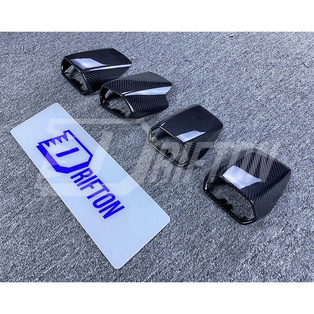 Dry Carbon Fiber AC Caps For Lamborghini Huracan Lp610-4 Lp580 2014-2016