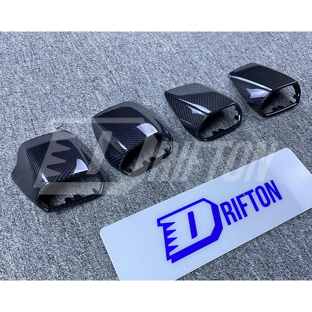 Dry Carbon Fiber AC Caps For Lamborghini Huracan Lp610-4 Lp580 2014-2016