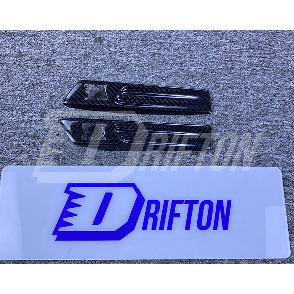 Contact us to get professional assistance & order. Features: &bull; High-tech production line(3D Scanning&rarr;3Ddesign&rarr;3D printing&rarr;CNC mold&rarr;Tests) &bull; High fitting accuracy &bull; Made by Real Carbon Fiber material &bull; 3K/6K/12K Plain/Twill/Forged Carbon Fiber Weave Finished Option &bull; Glossy & Matte Finishing, UV Protection From Fading &bull; Carefully Packaged by Carton Box with Wooden Frame &bull; Global shipping by air & sea &bull; Any products produce by DRIFTON will offer after-sales support & guarantee