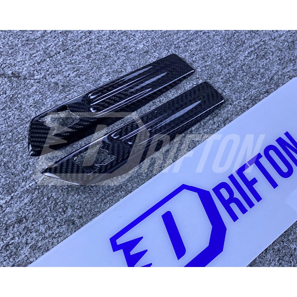 Contact us to get professional assistance & order. Features: &bull; High-tech production line(3D Scanning&rarr;3Ddesign&rarr;3D printing&rarr;CNC mold&rarr;Tests) &bull; High fitting accuracy &bull; Made by Real Carbon Fiber material &bull; 3K/6K/12K Plain/Twill/Forged Carbon Fiber Weave Finished Option &bull; Glossy & Matte Finishing, UV Protection From Fading &bull; Carefully Packaged by Carton Box with Wooden Frame &bull; Global shipping by air & sea &bull; Any products produce by DRIFTON will offer after-sales support & guarantee