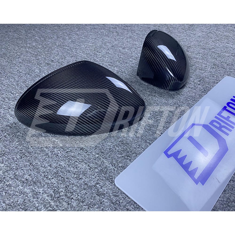 Dry Carbon Fiber Mirror Cap For Porsche 718 Cayman Boxster 2016-2018