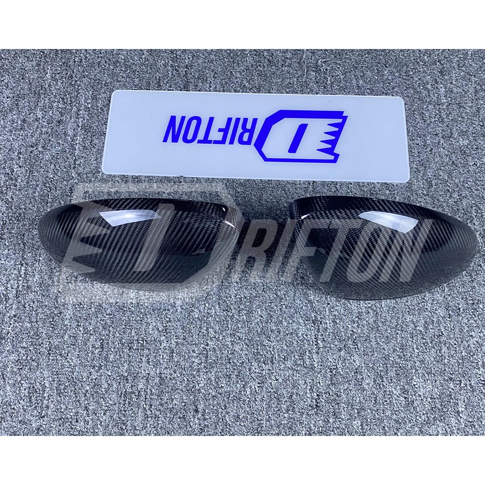 Dry Carbon Fiber Mirror Cap For Porsche 718 Cayman Boxster 2016-2018